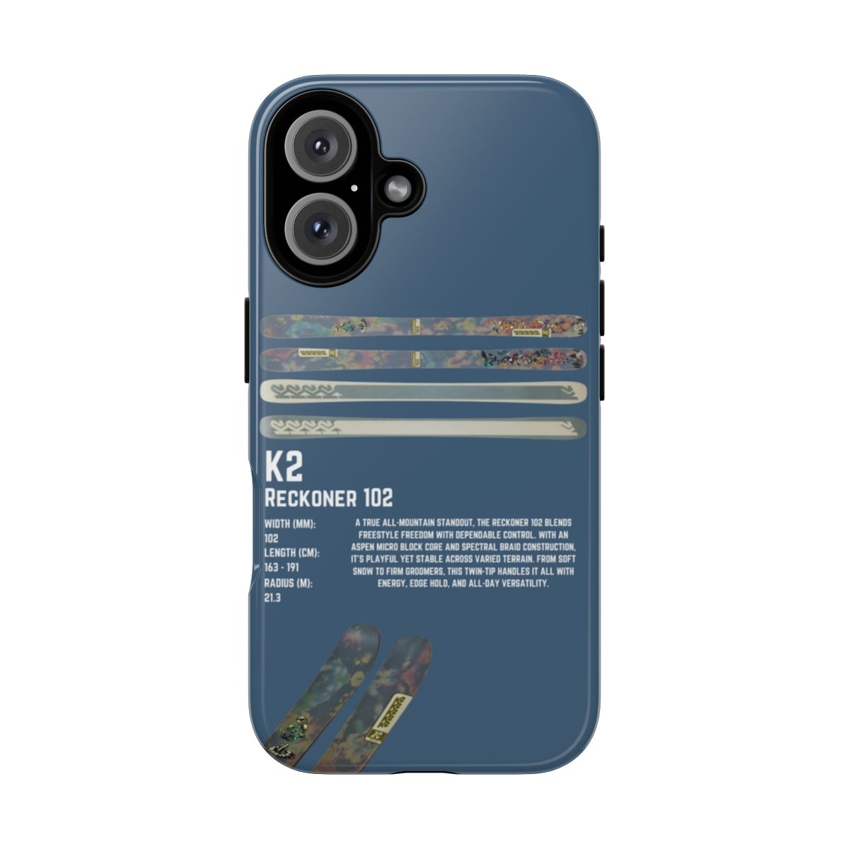 K2 Reckoner 102 Phone Case