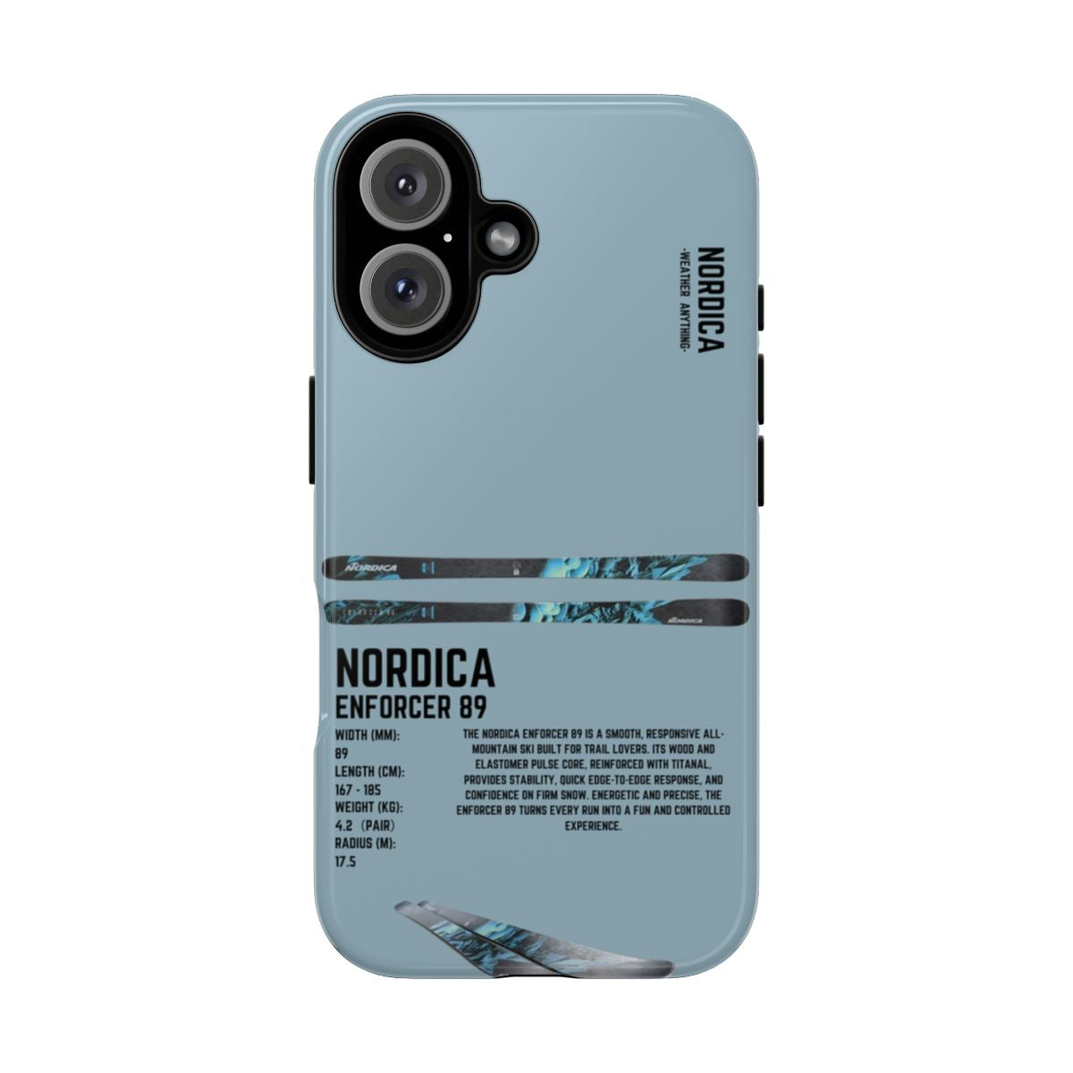 Nordica Enforcer 89 Phone Case