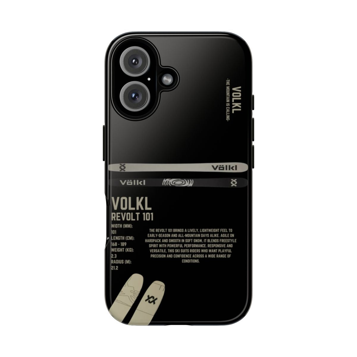 Volkl Revolt 101 Phone Case