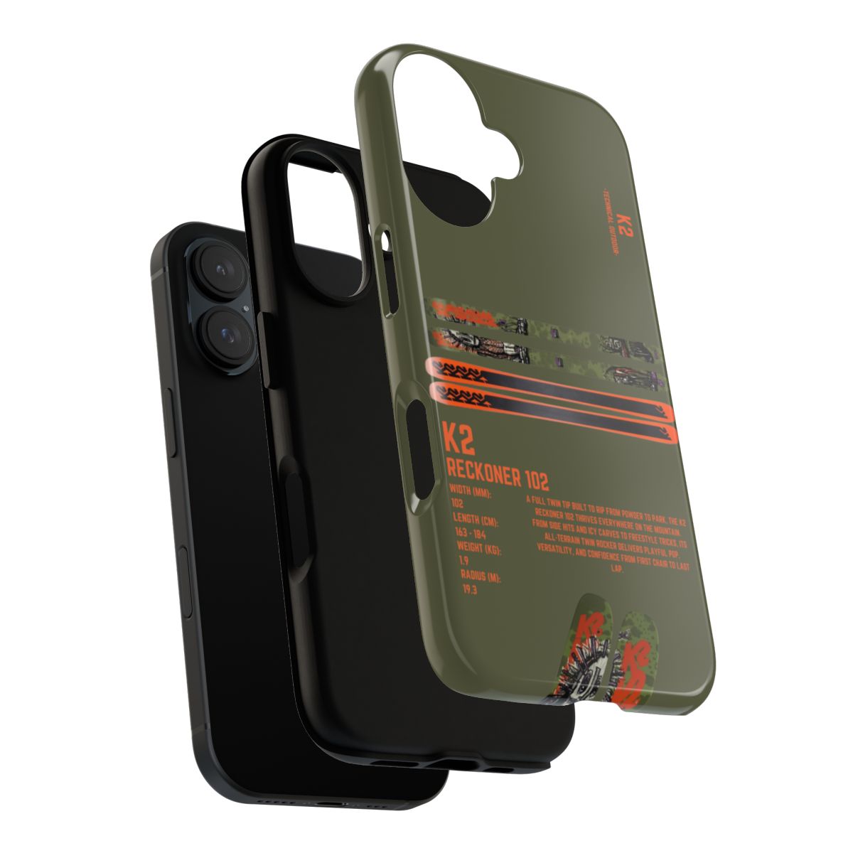 K2 Reckoner 102 Phone Case