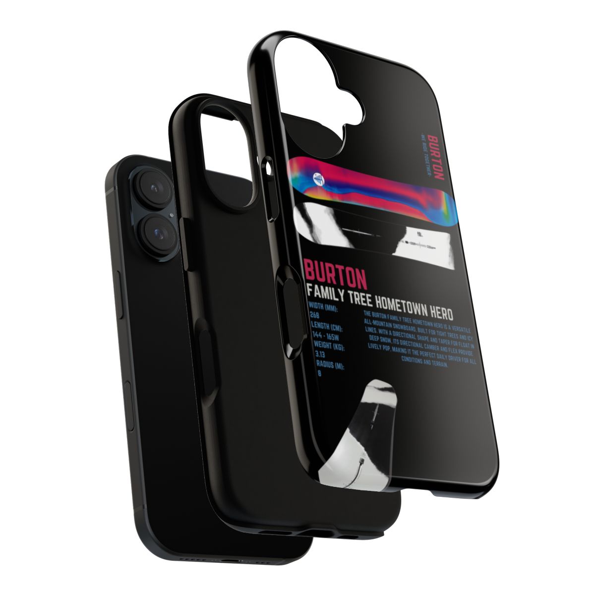 Burton Family Tree Hometown Hero Phone Case