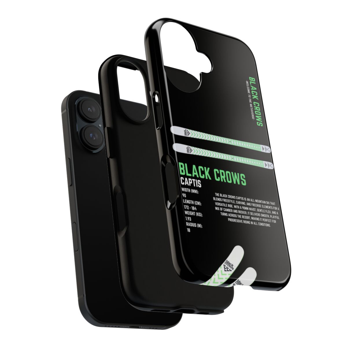 Black Crows Captis Phone Case