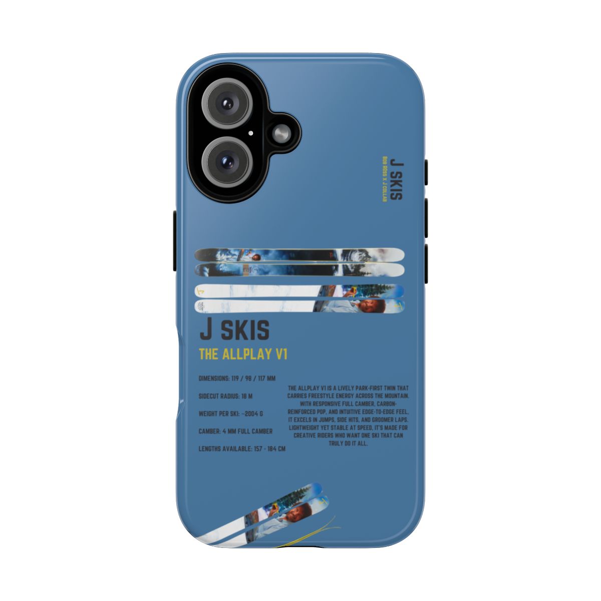 J Skis The Allplay V1 Phone Case