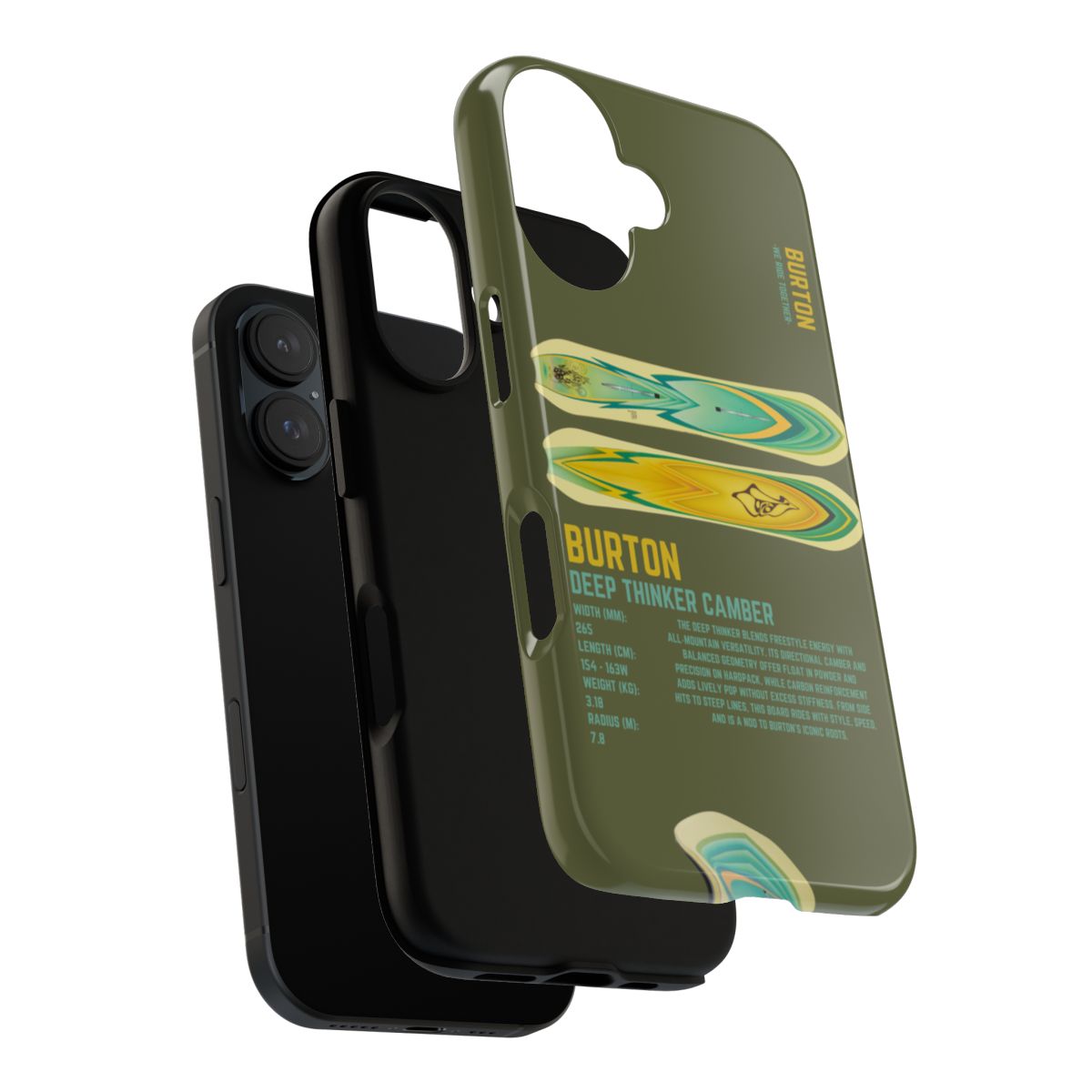 Burton Deep Thinker Camber Phone Case