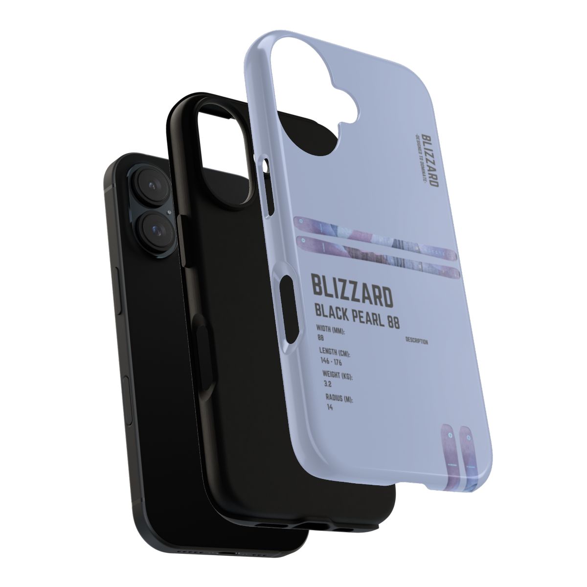Blizzard Black Pearl 88 Phone Case