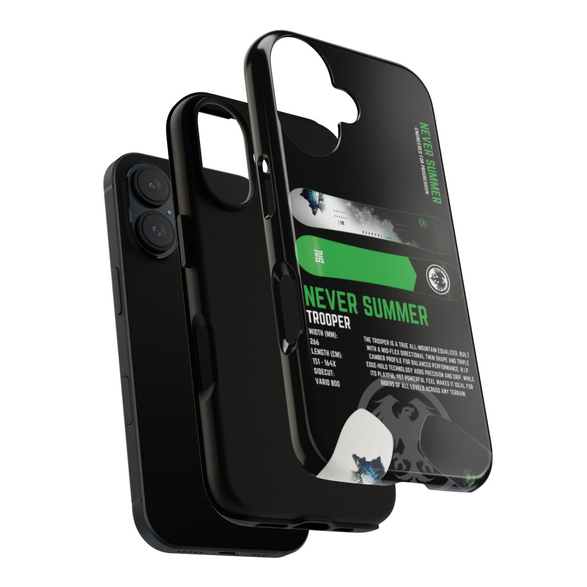 Never Summer Trooper Phone Case