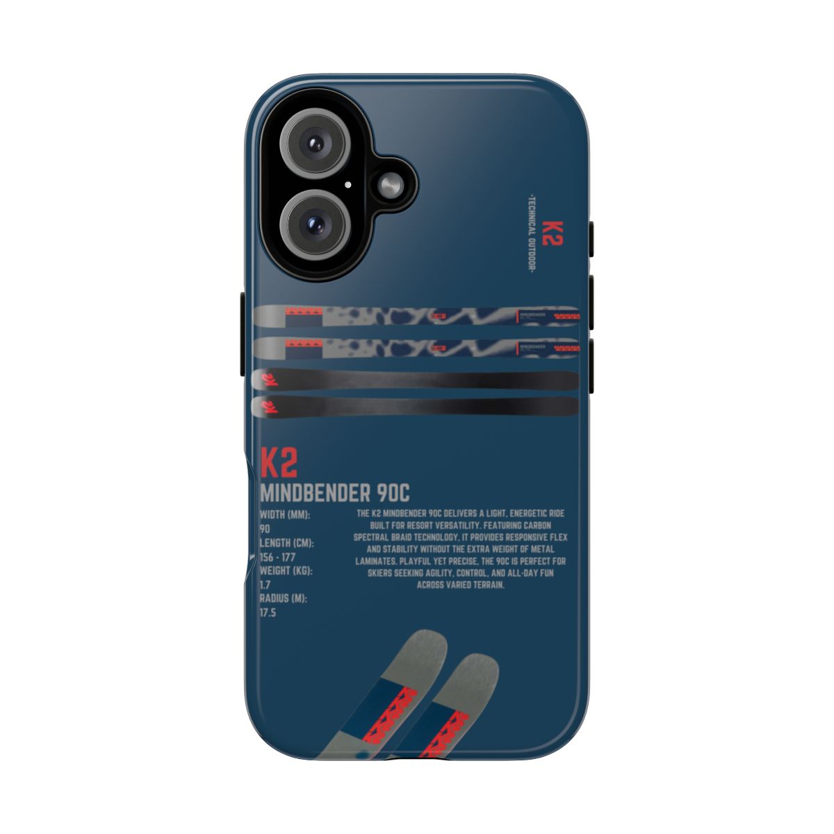 K2 Mindbender 90C Phone Case