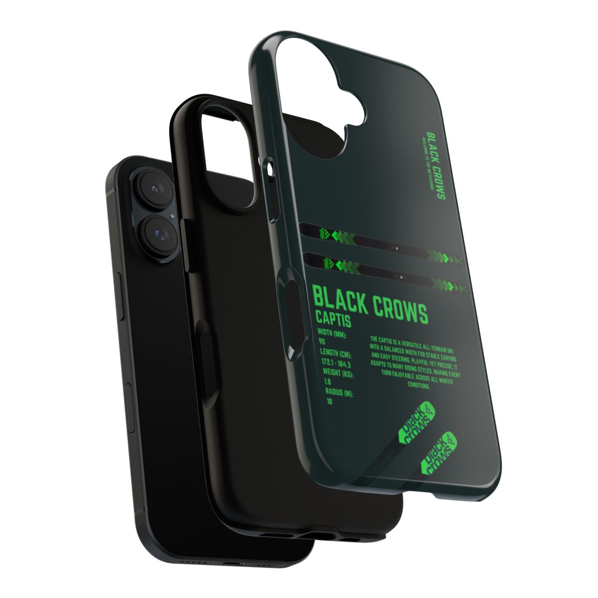 Black Crows Captis Phone Case