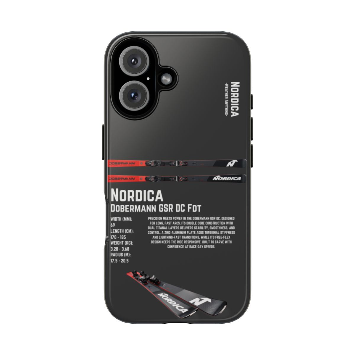 Nordica Dobermann Gsr Dc Fdt Phone Case
