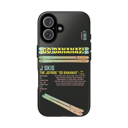 J Skis The Joyride Go Bananas Phone Case