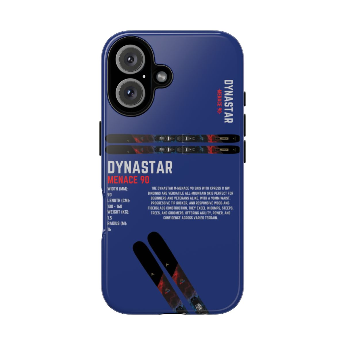 Dynastar Menace 90 Phone Case