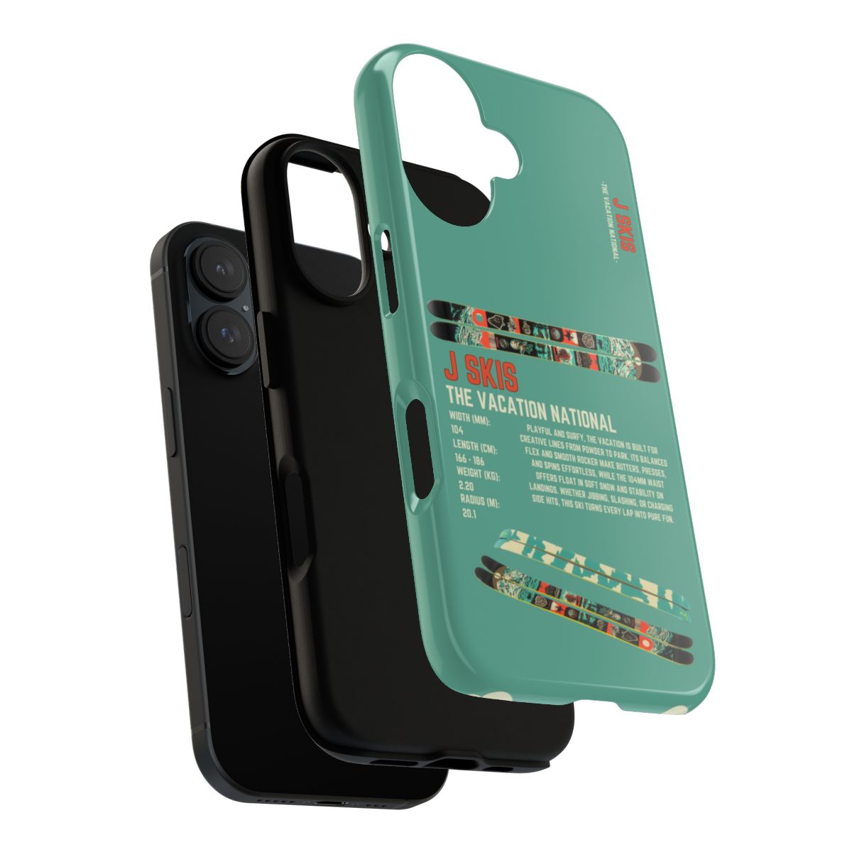 J Skis The Vacation National Phone Case