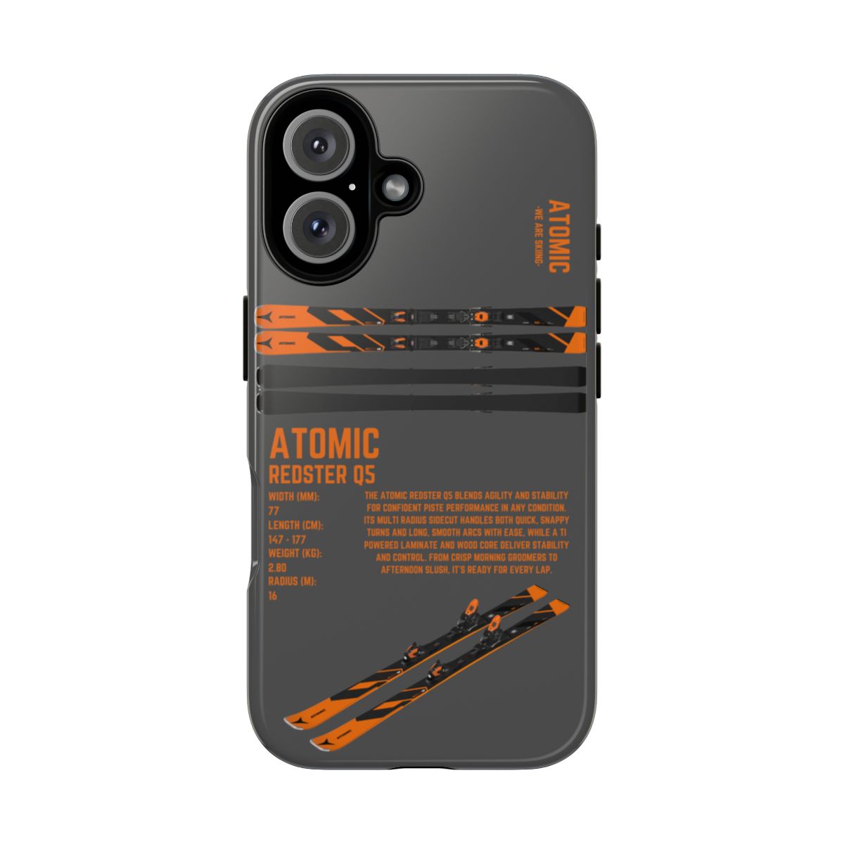 Atomic Redster Q5 Phone Case