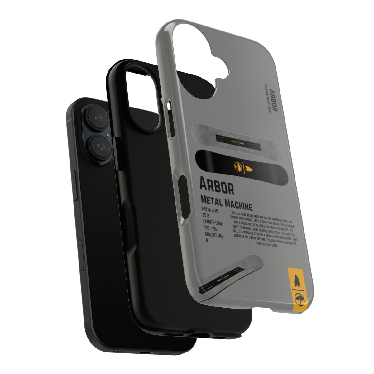 Arbor Metal Machine Phone Case