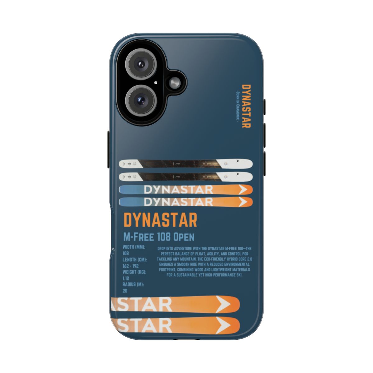 Dynastar M-Free 108 Skis Open Phone Case