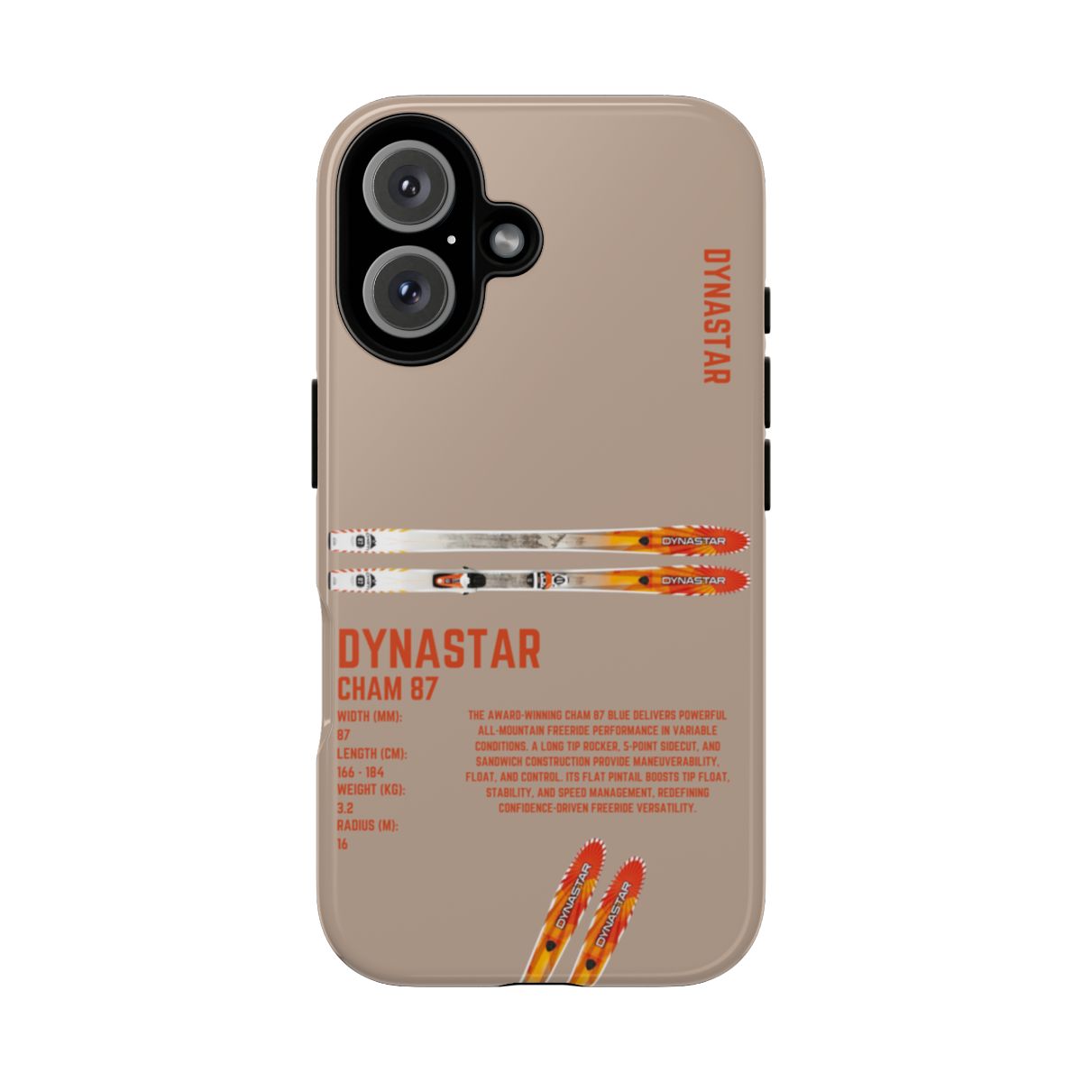 Dynastar Cham 87 Phone Case