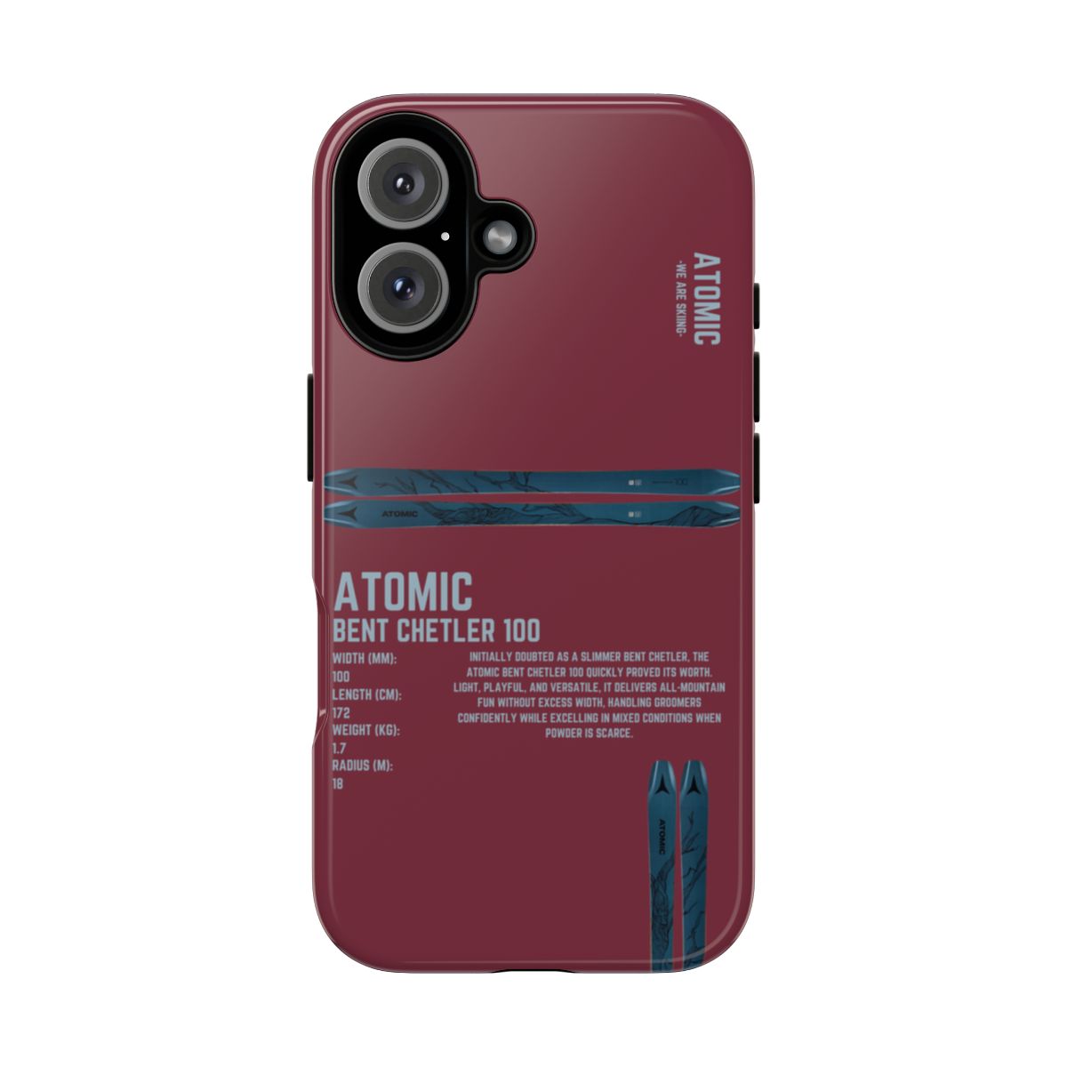 Atomic Bent Chetler 100 Phone Case