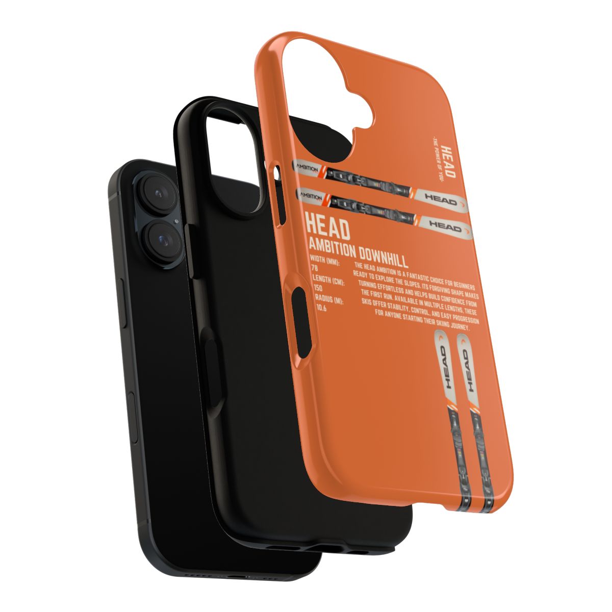 Head Ambition Downhill Phone Case