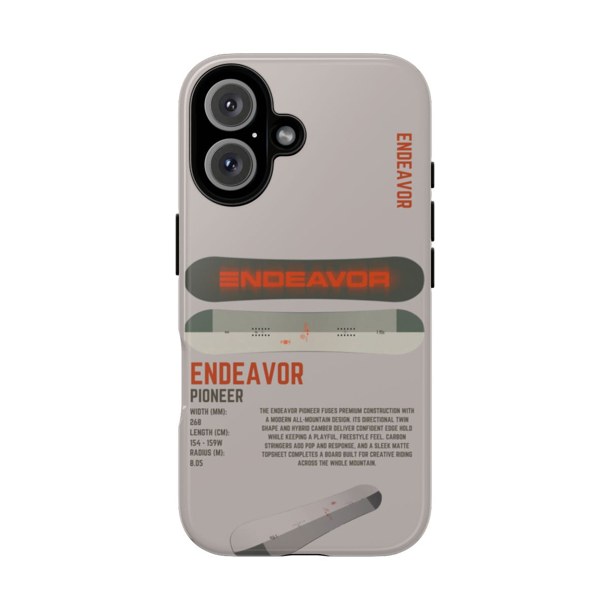 Endeavor Pioneer Phone Case