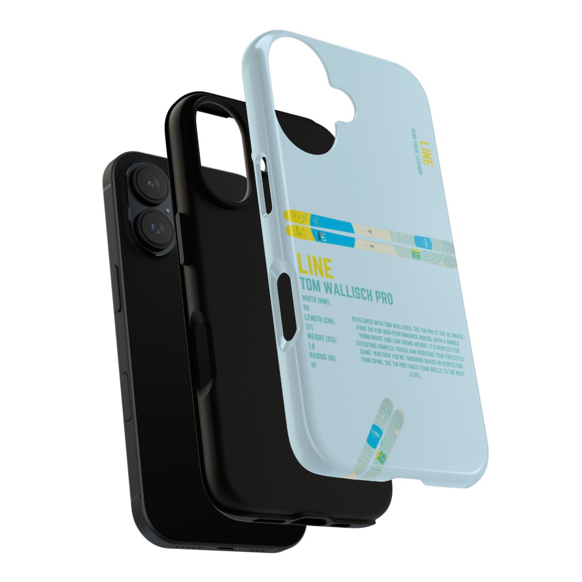 Line Tom Wallisch Pro Phone Case