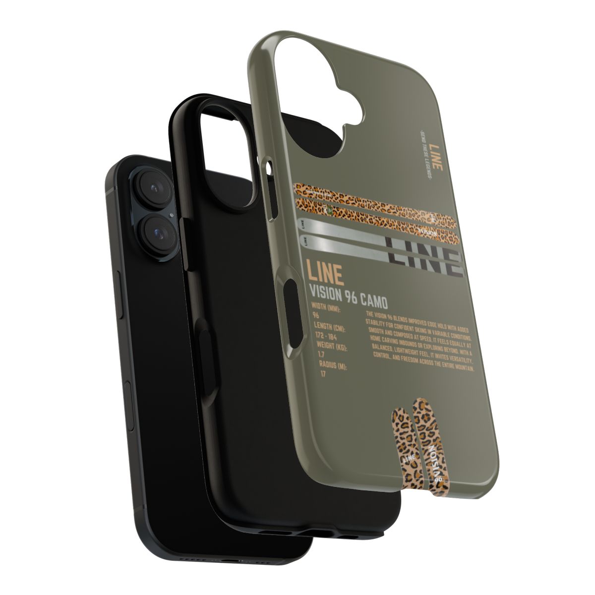 Line Vision 96 Camo Phone Case