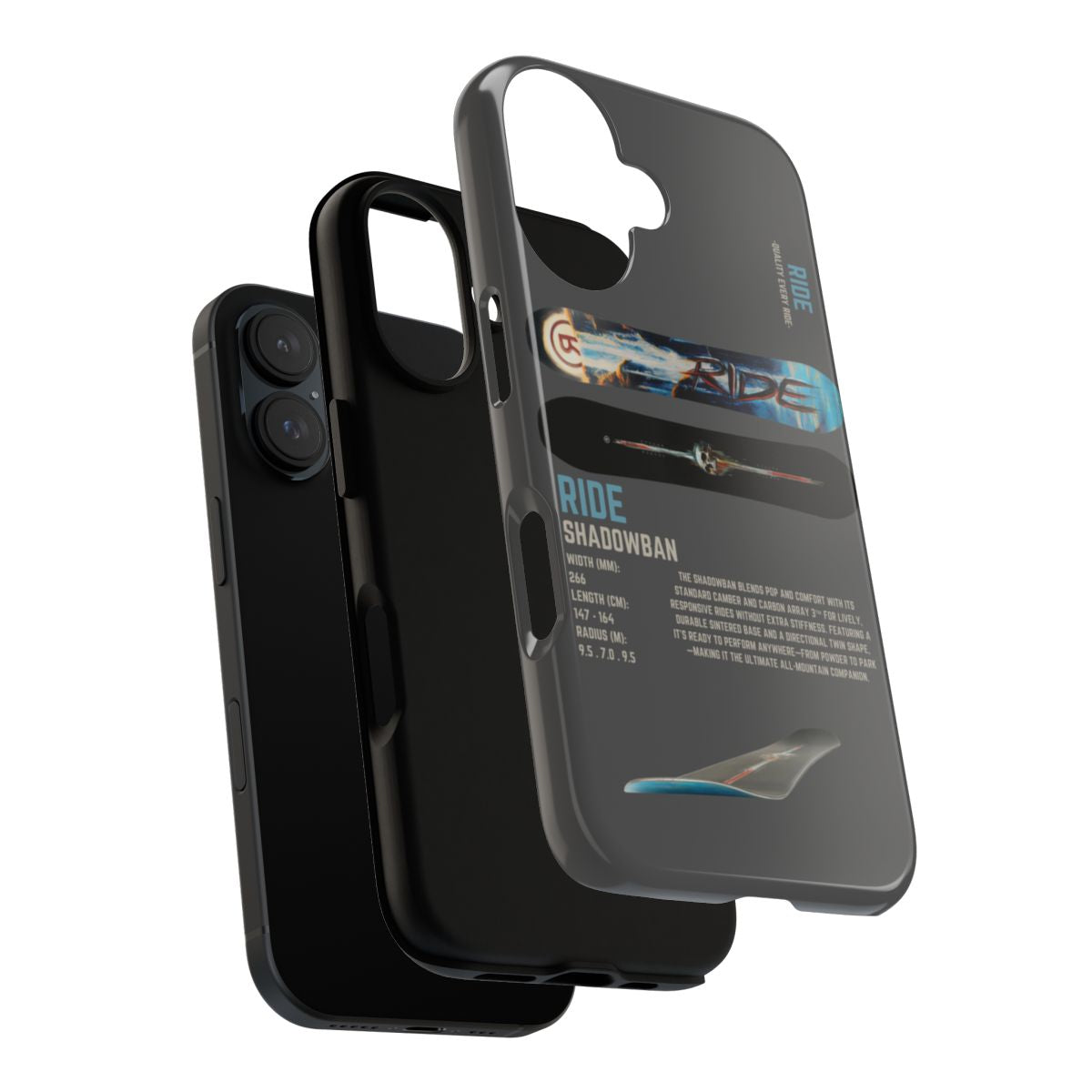 Ride Shadowban Phone Case