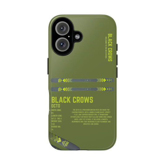 Black Crows Octo Phone Case