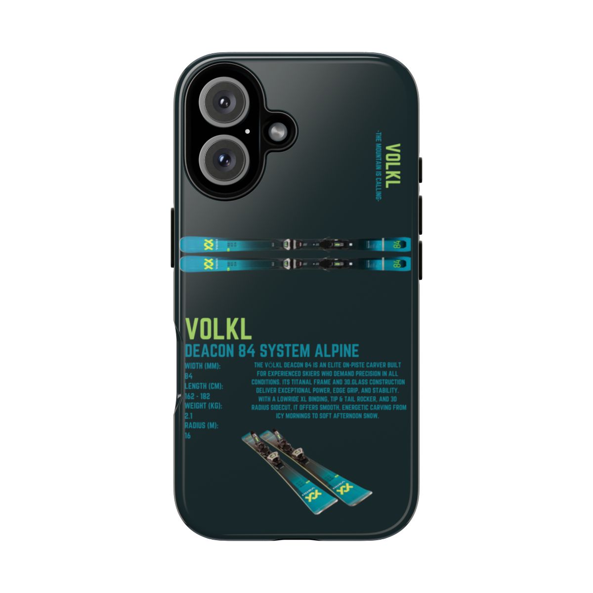 Volkl Deacon 84 Phone Case
