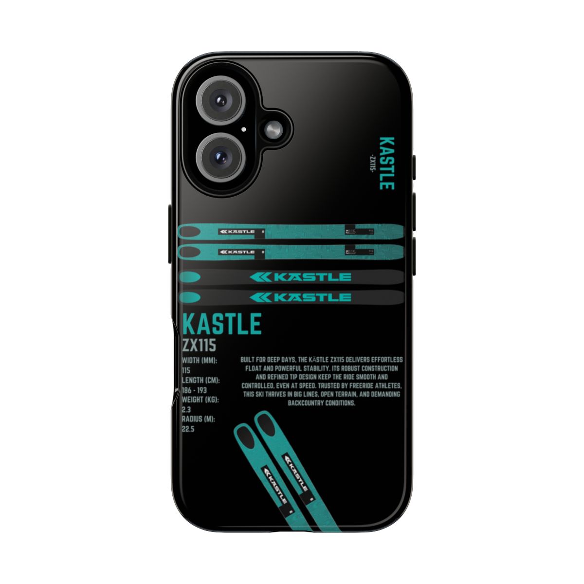 Kastle ZX115 Phone Case