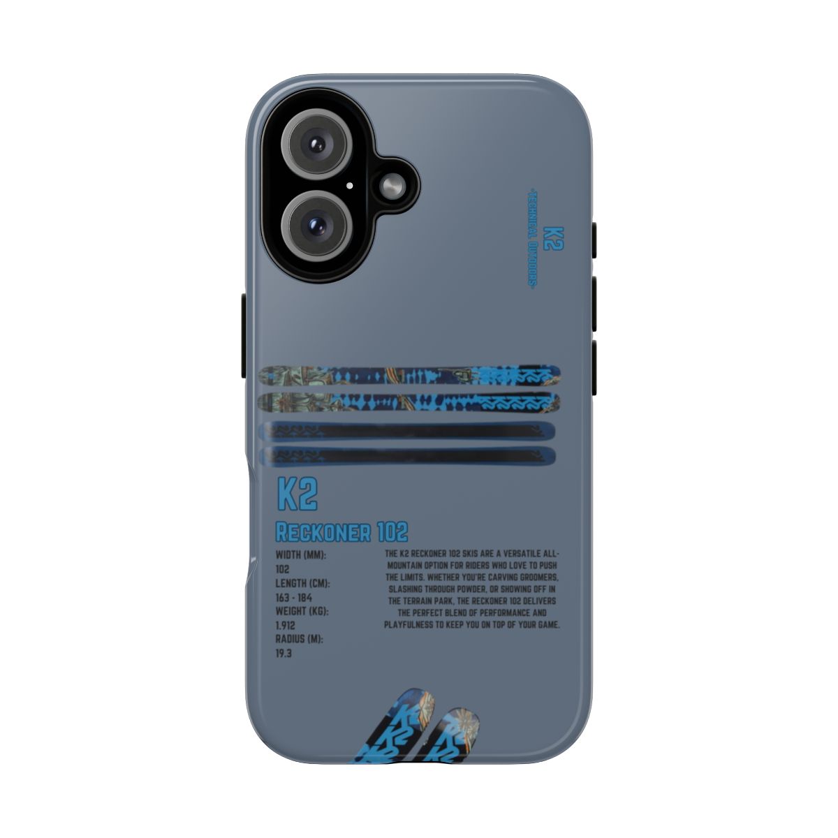 K2 Reckoner 102 Phone Case