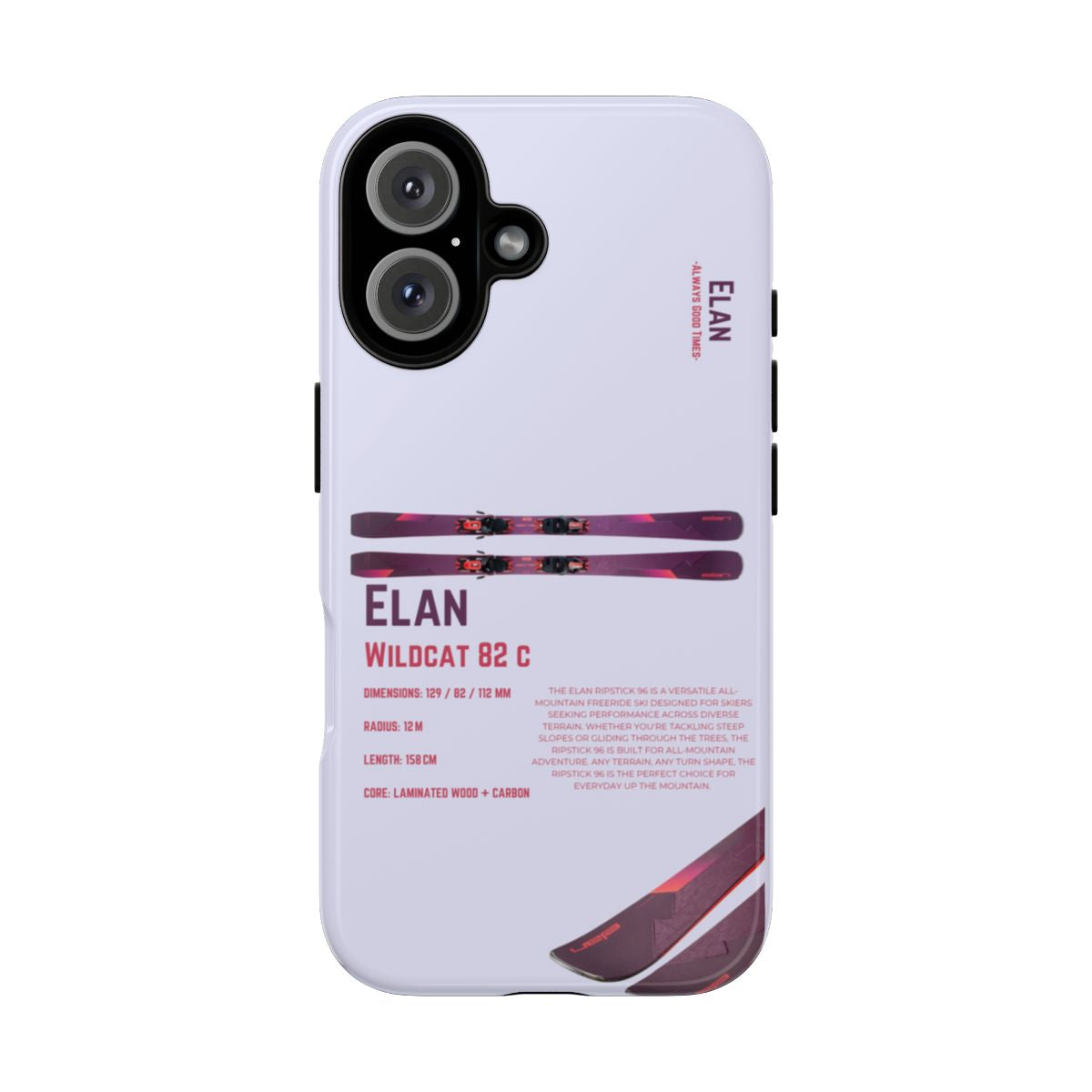Elan Playmaker 96 Phone Case