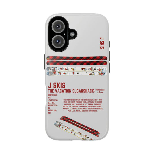 J Skis The Vacation Sugarshack Phone Case