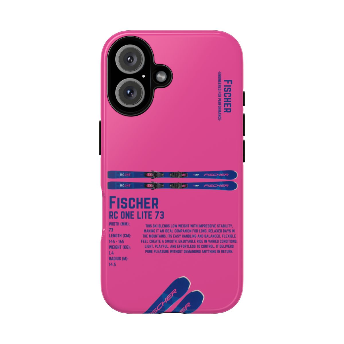 Fischer Rc One Lite 73 Phone Case