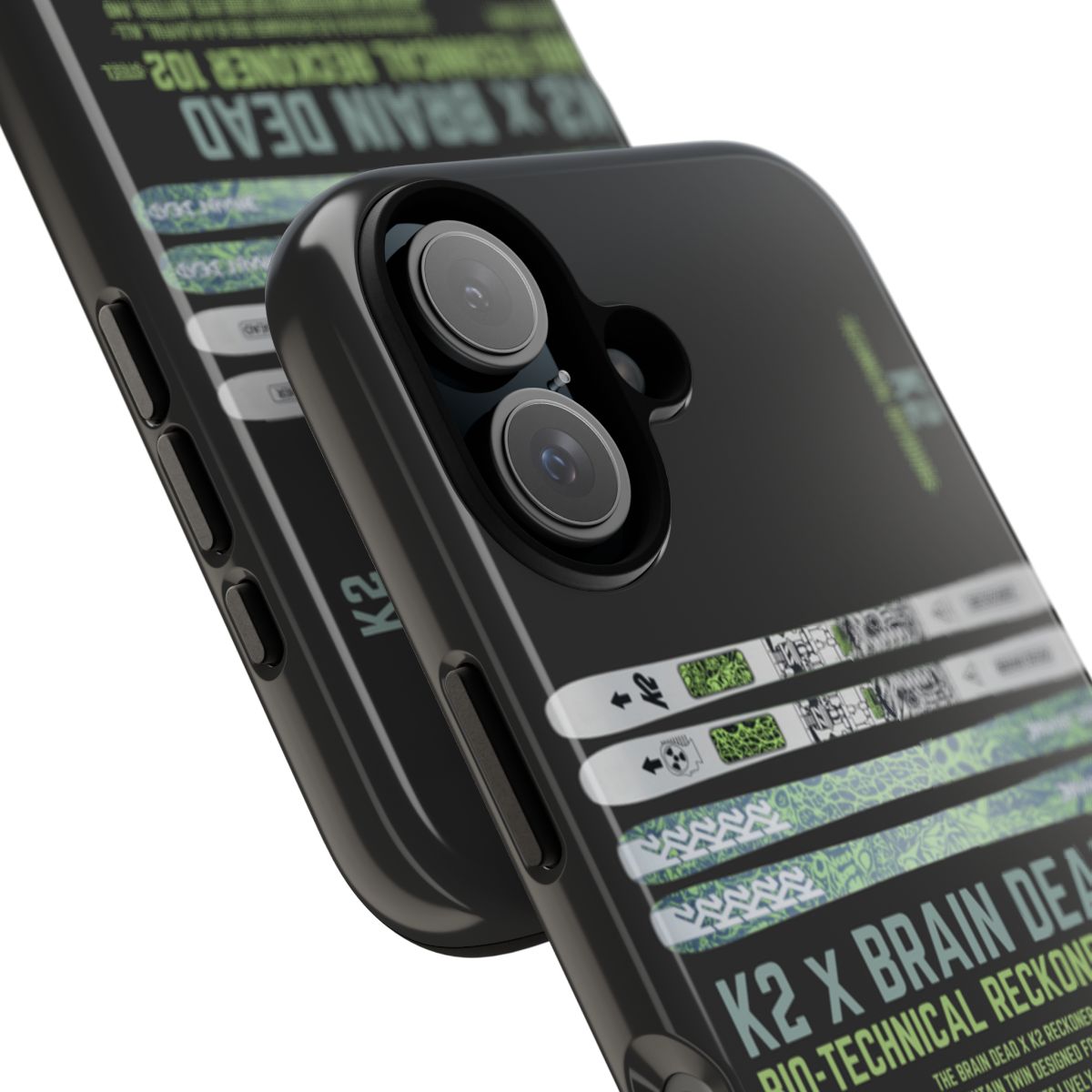 K2 X Brain Dead Bio-Technical Reckoner 102 Phone Case