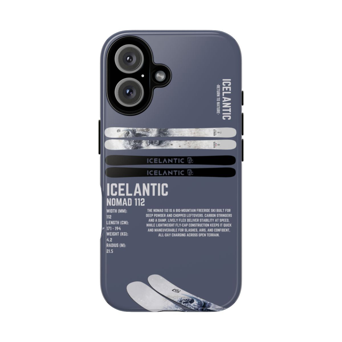 Icelantic Nomad 112 Phone Case