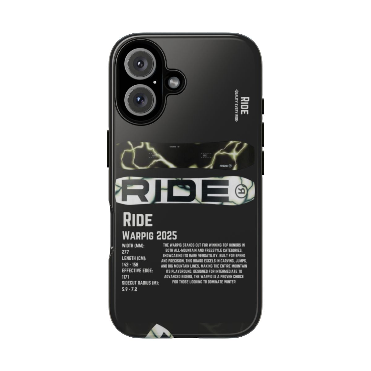 Ride Warpig Phone Case