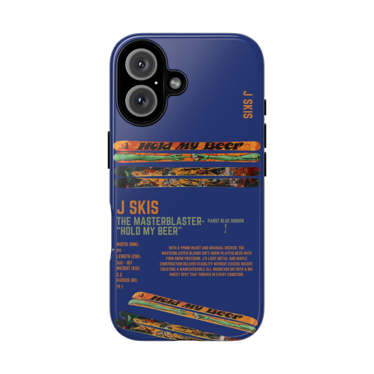 J Skis The Masterblaster Phone Case