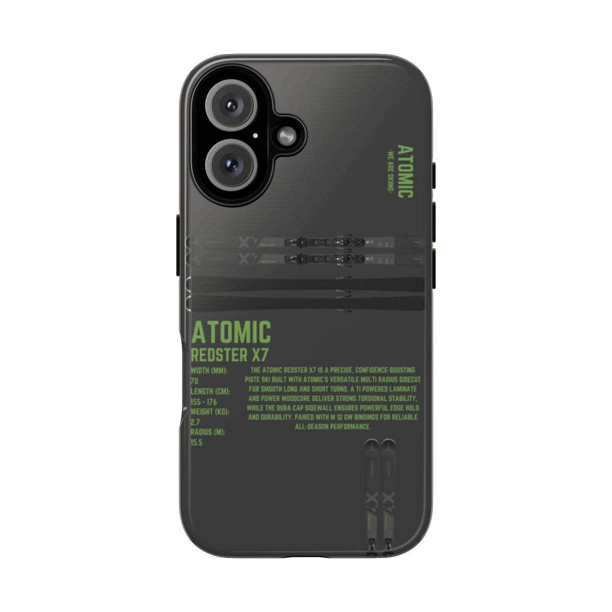 Atomic Redster X7 Phone Case