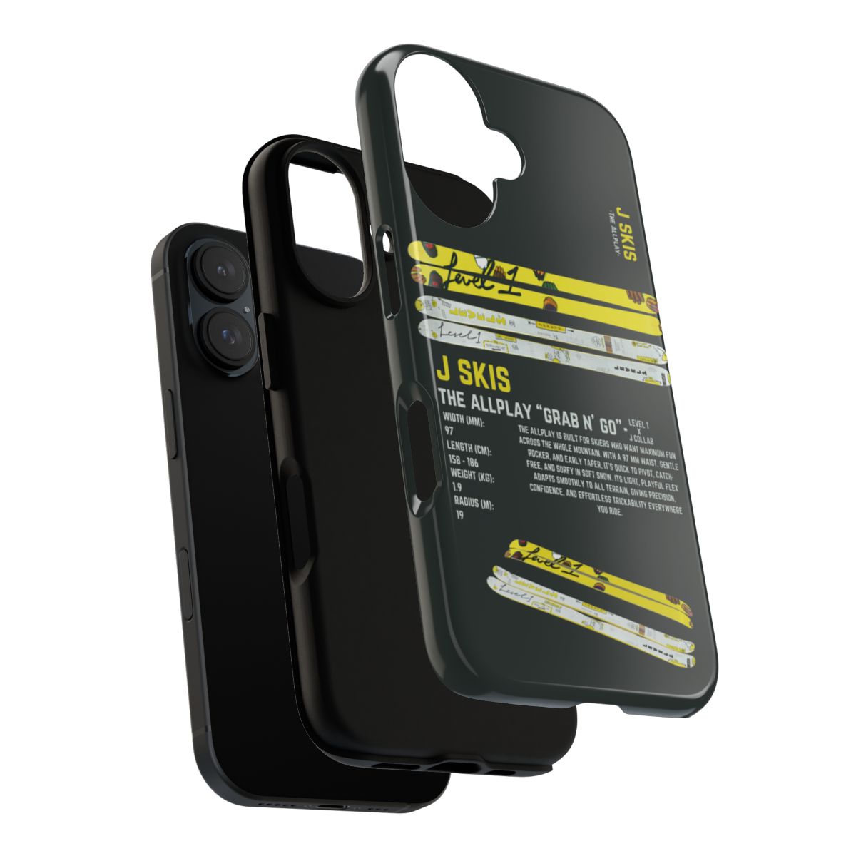 J Skis Gran N Go Phone Case