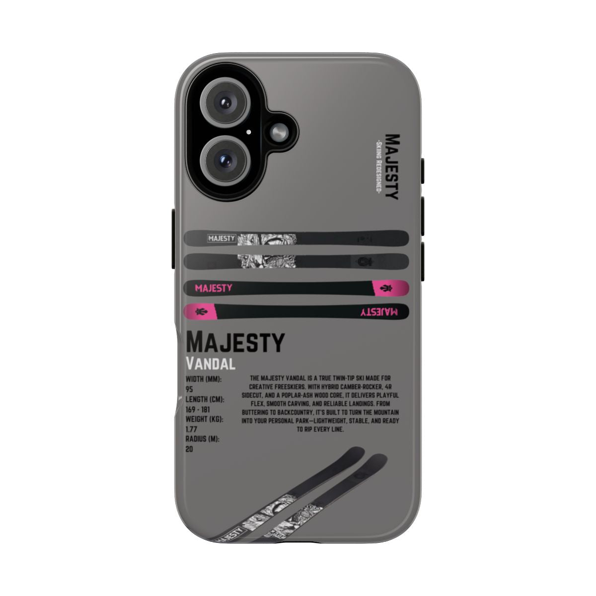Majesty Vandal Phone Case