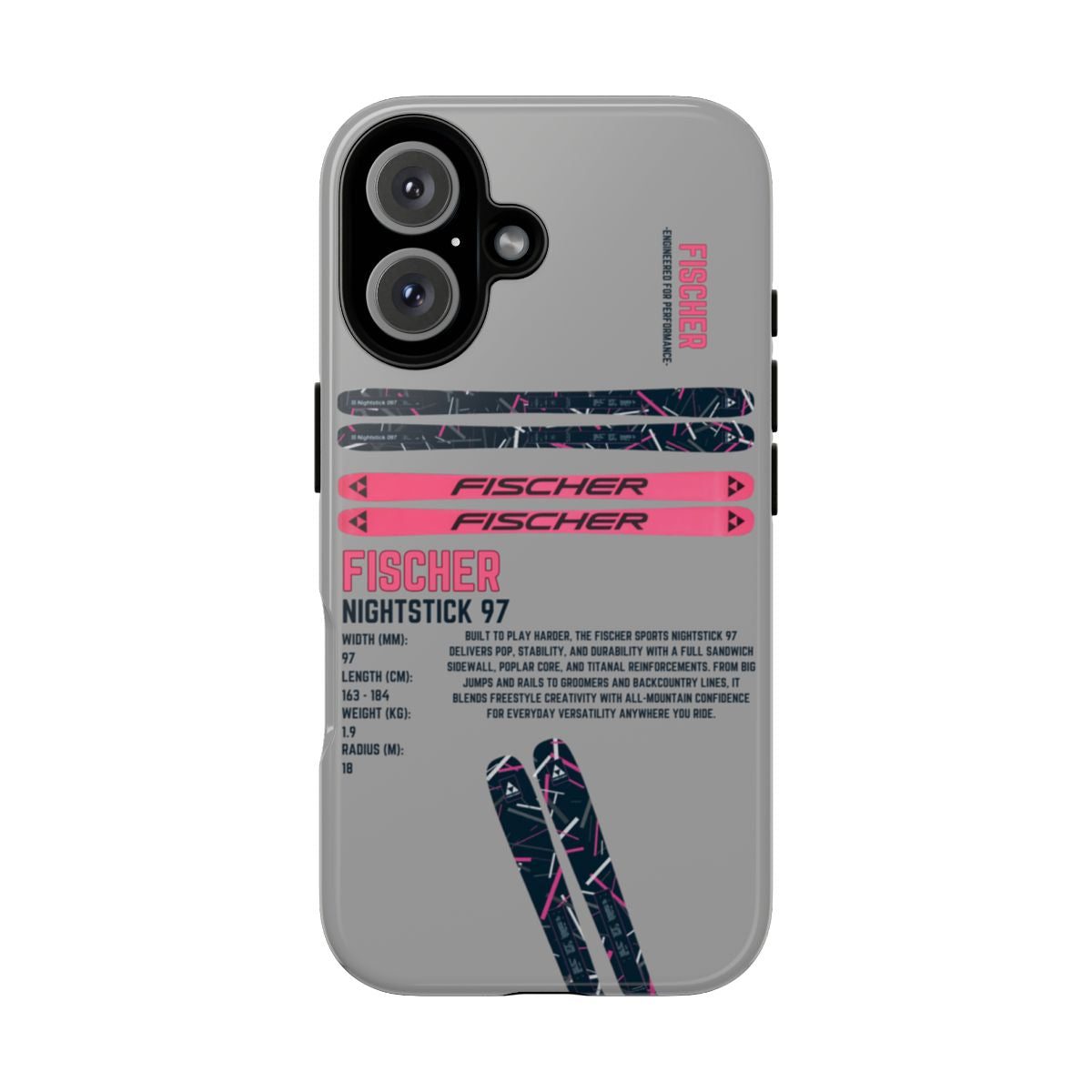 Fischer Nightstick 97 Phone Case