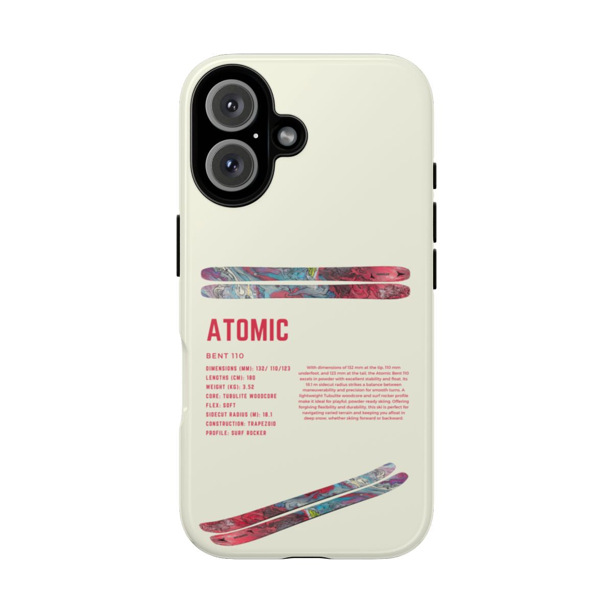 Atomic Bent 110 Phone Case