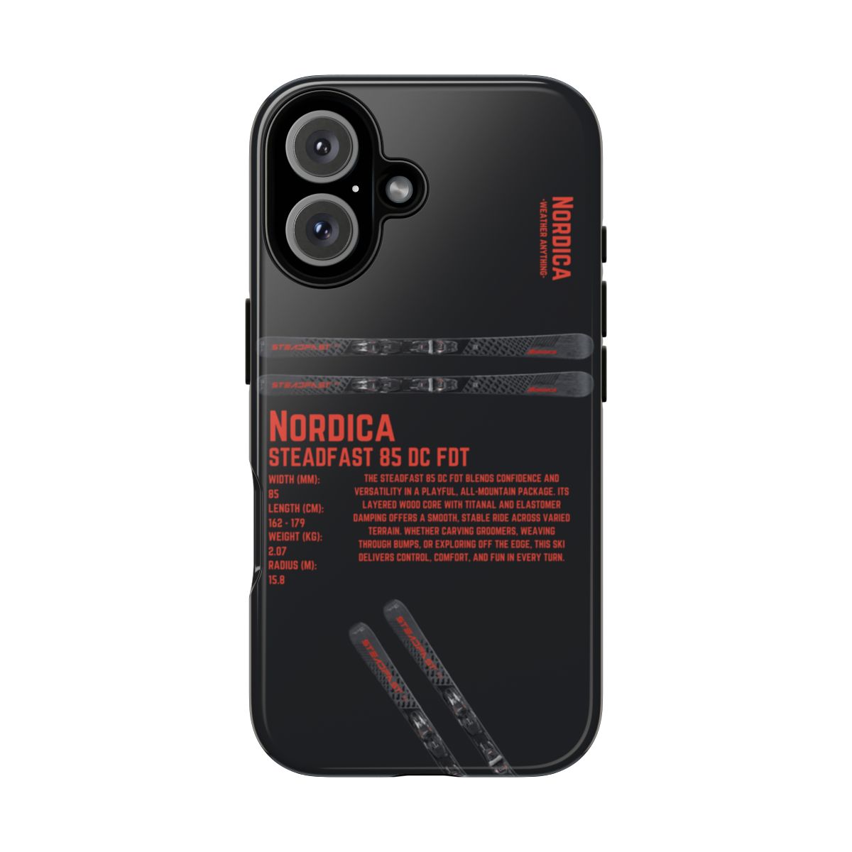 Nordica Steadfast 85 Dc Fdt Phone Case