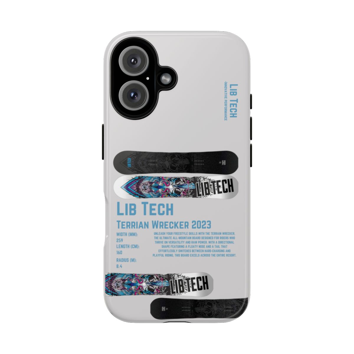 Lib Tech Terrin Wwrecker Phone Case