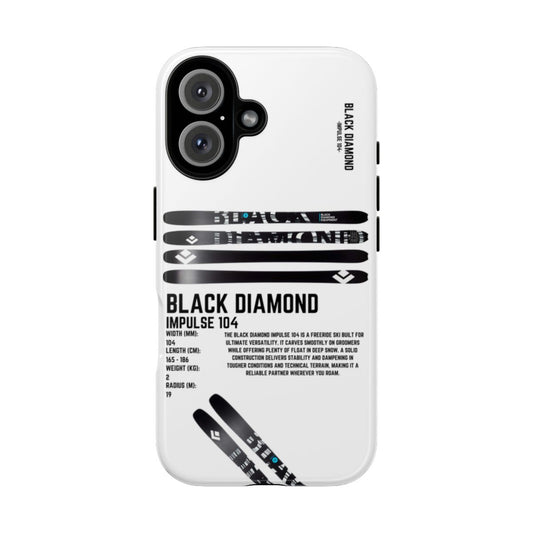 Black Diamond Impulse 104 Phone Case