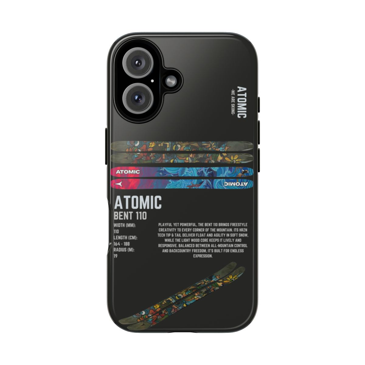 Atomic Bent 110 Phone Case