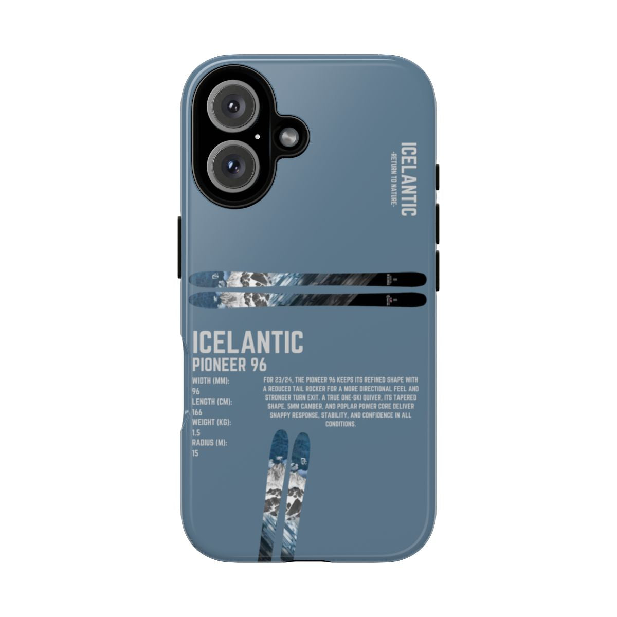 Icelantic Pioneer 96 Phone Case