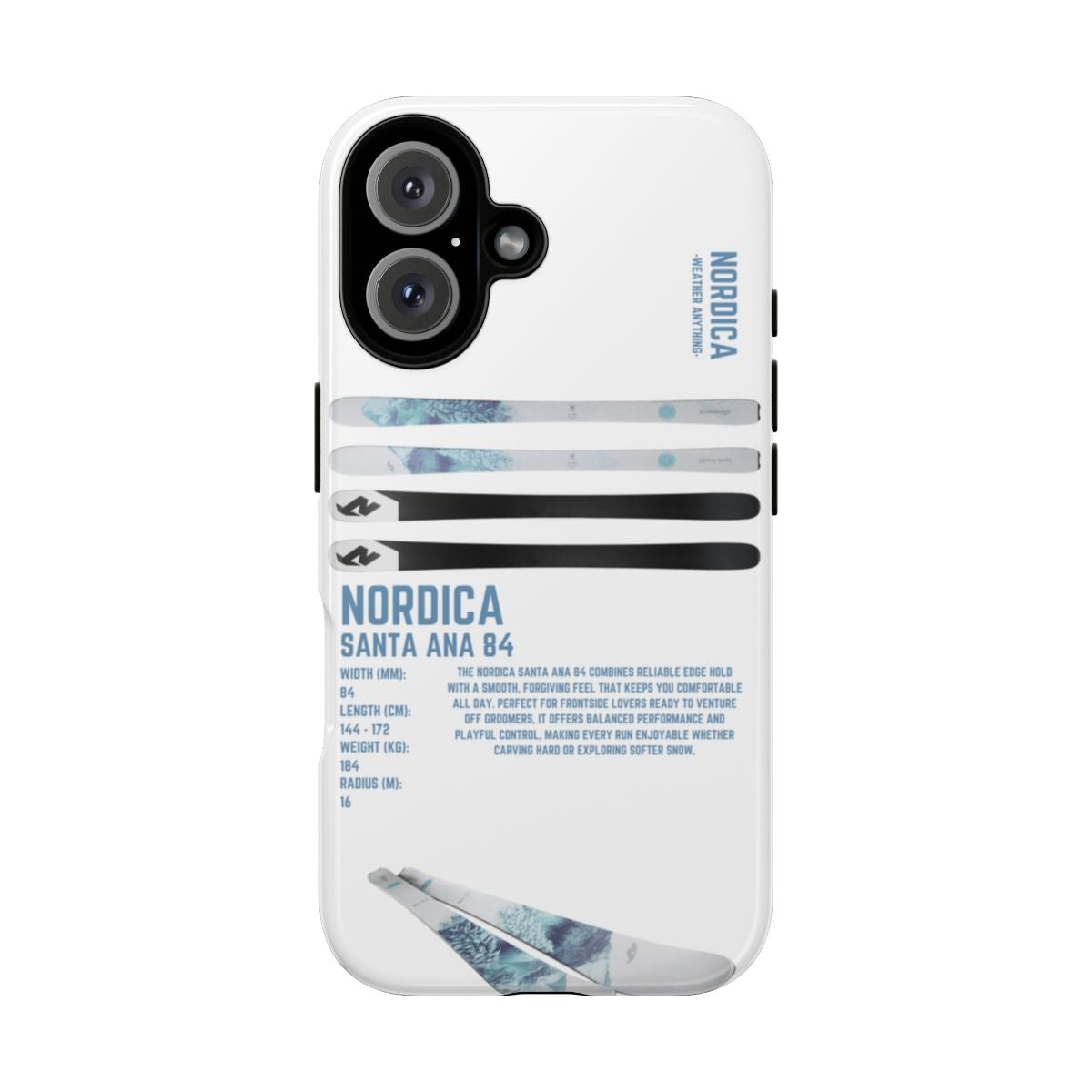 Nordica Santa Ana 94 Phone Case
