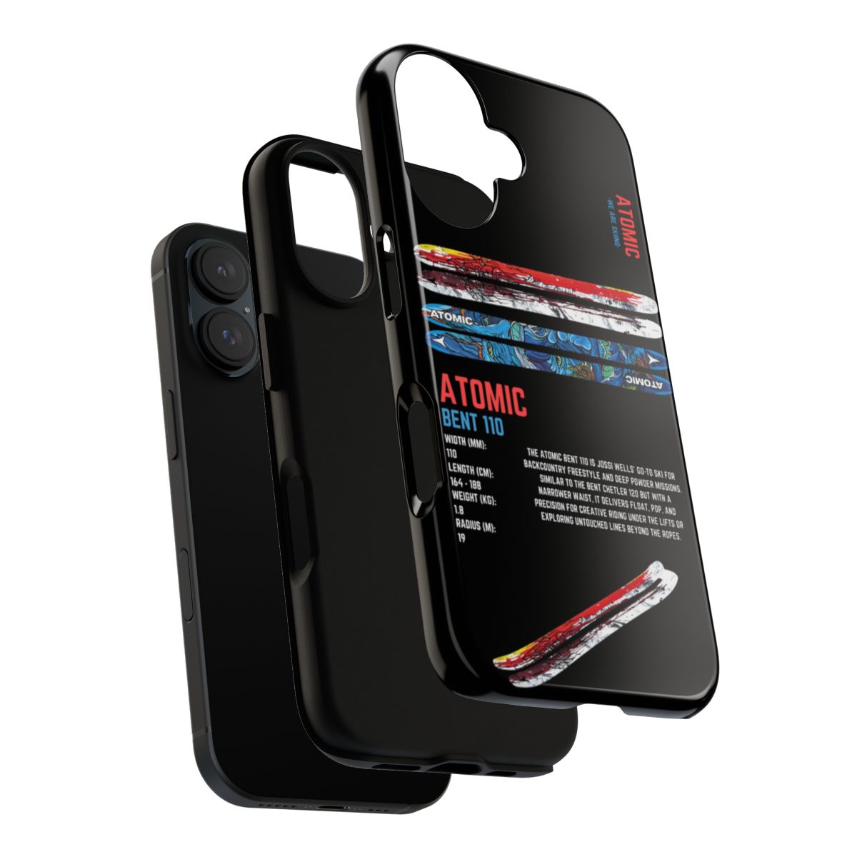 Atomic Bent 110 Phone Case