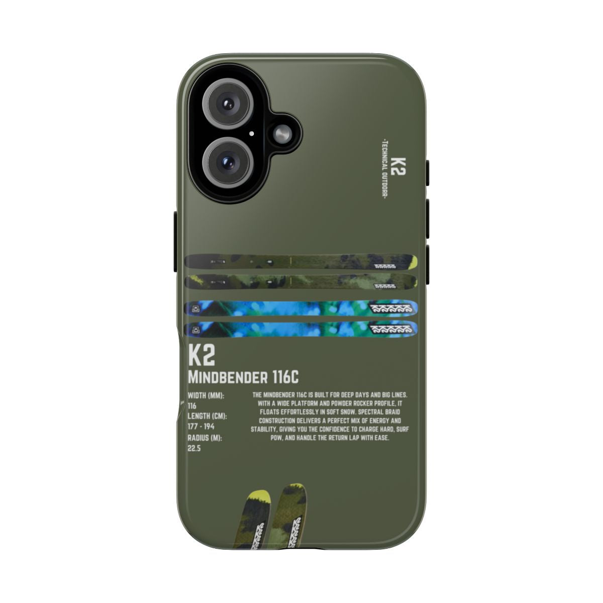K2 Mindbender 116C Phone Case